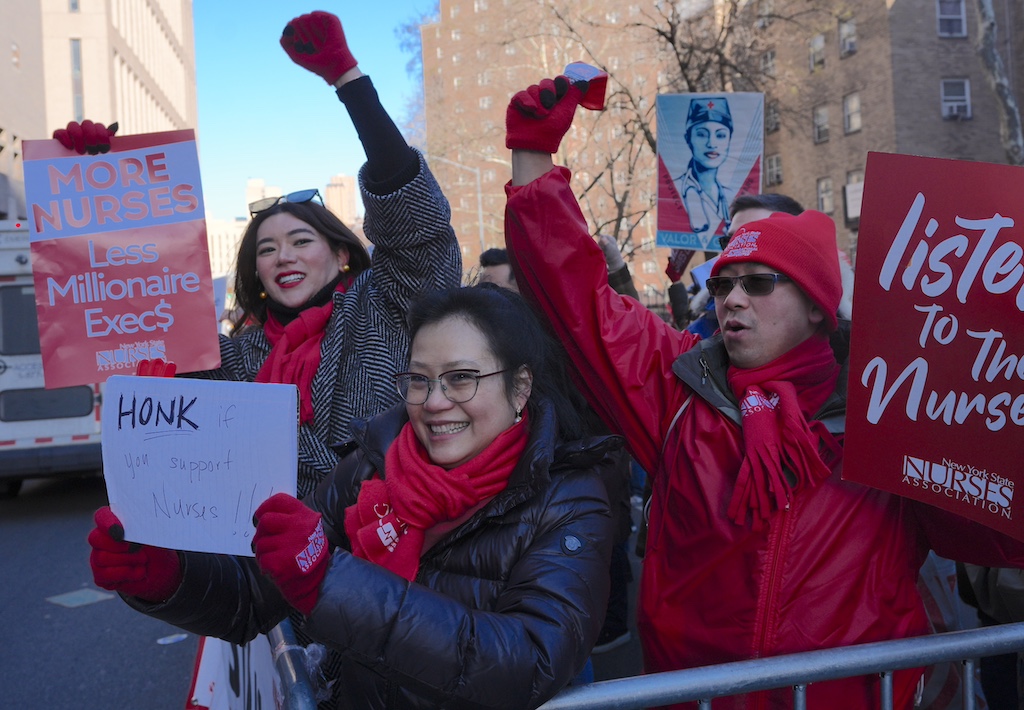 New York City Nurses Have Launched Their Biggest-Ever Strike ...